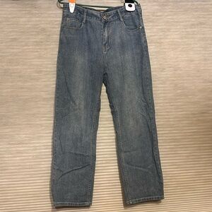 SHEIN, Size Large, Straight Leg Light Wash Jeans